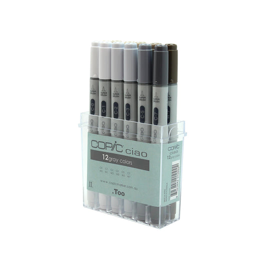 Copic Ciao Set 12 Greys