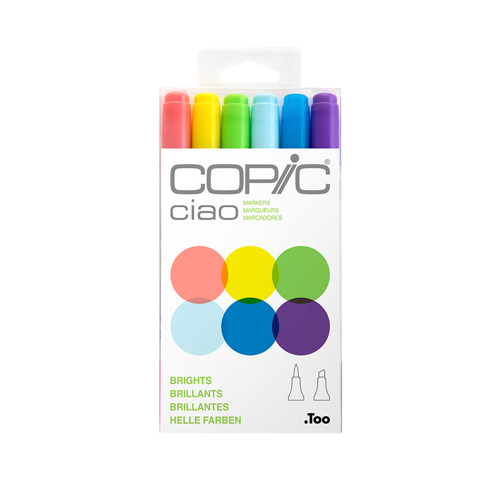 Copic Ciao Set 6 Brights
