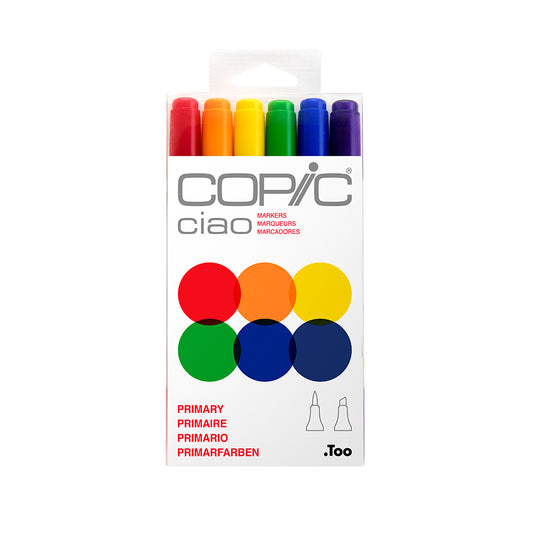Copic Ciao Set 6 Primary