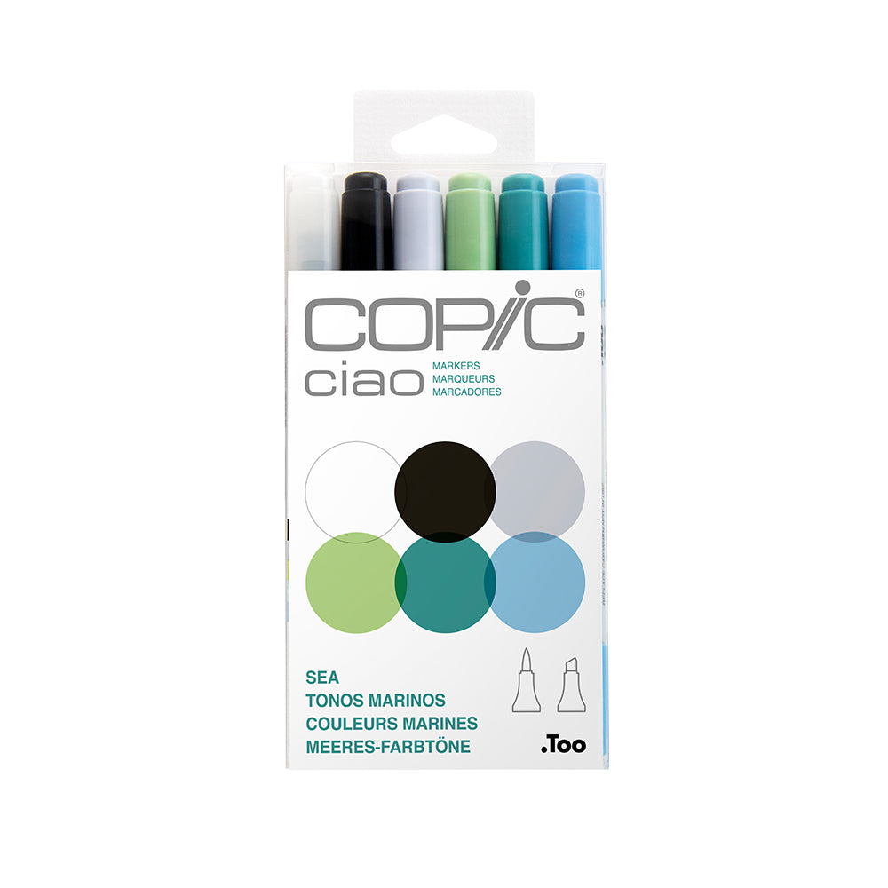 Copic Ciao Set 6 Sea