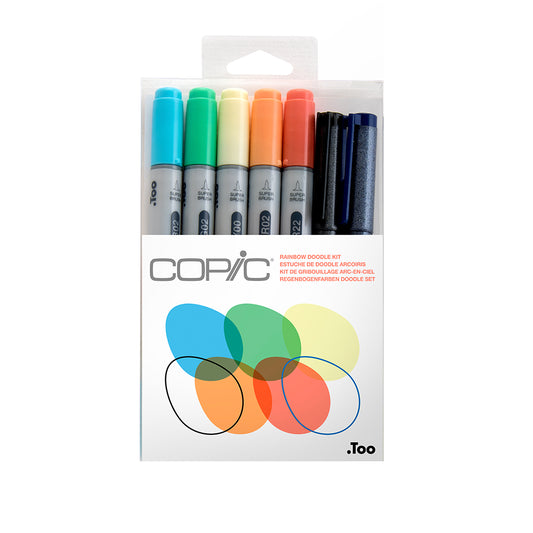 Copic Ciao 7PC Doodle Kit Rainbow