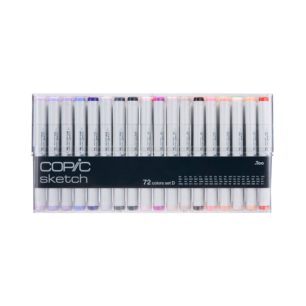 Copic Sketch Set 72D