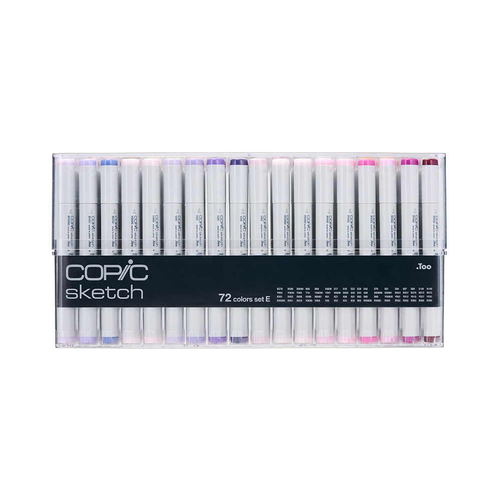 Copic Sketch Set 72E