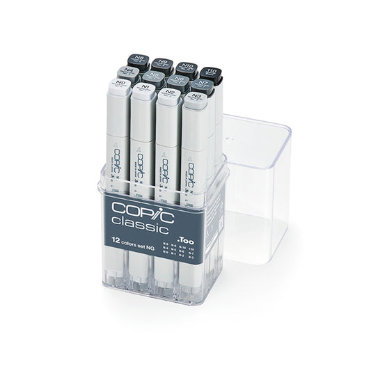 Copic Classic Set 12 Neutral Greys