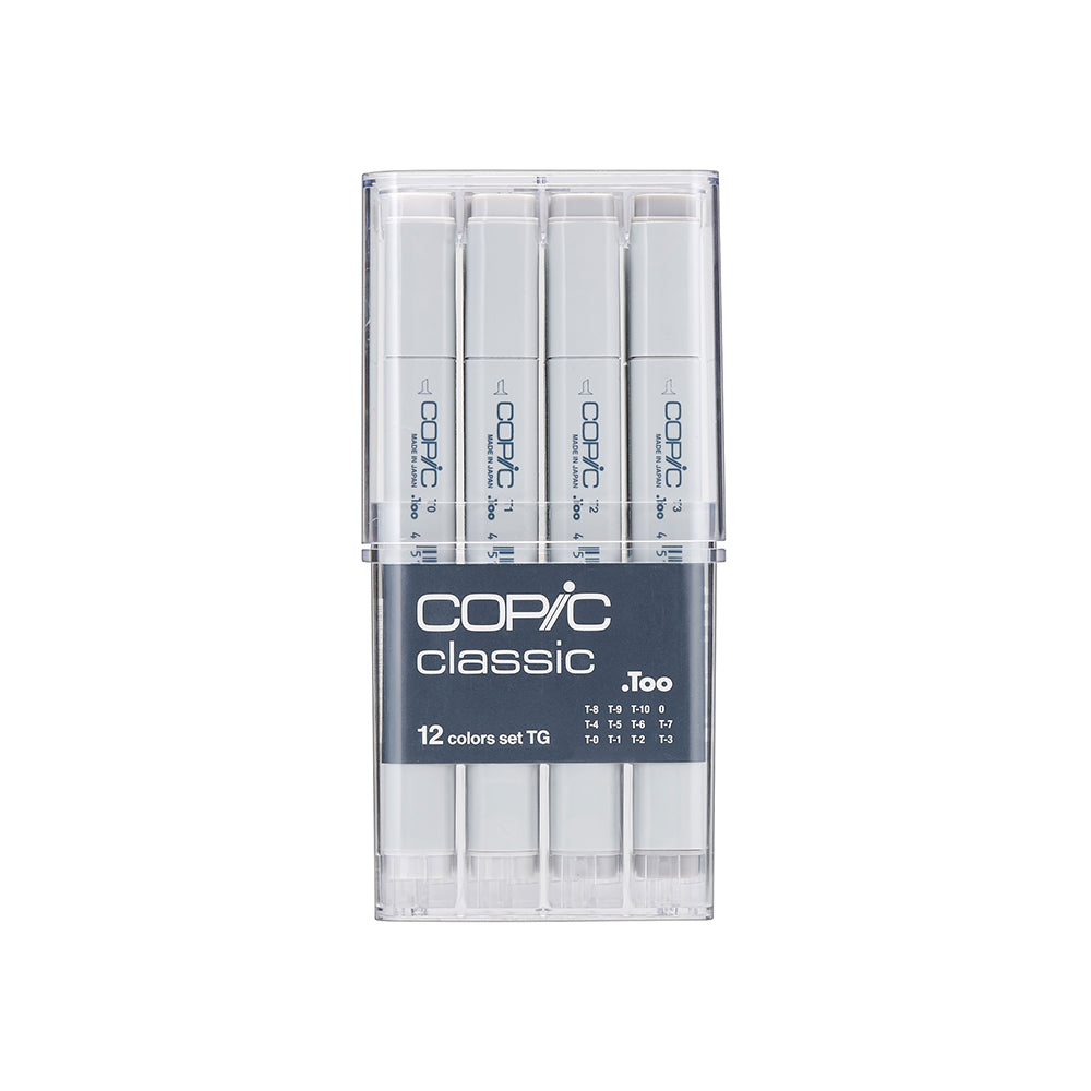 Copic Classic Set 12 Toner Greys