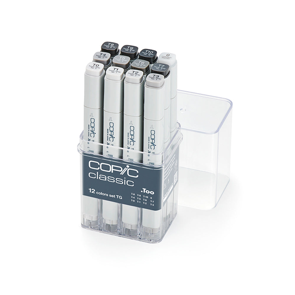 Copic Classic Set 12 Toner Greys