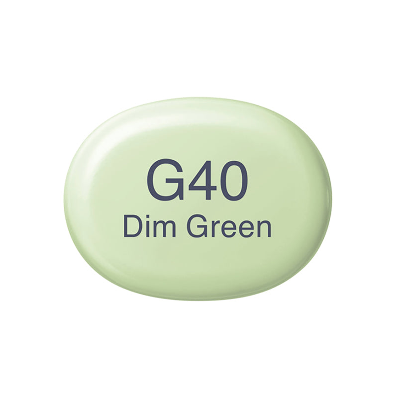 Copic Sketch G40 Dim Green