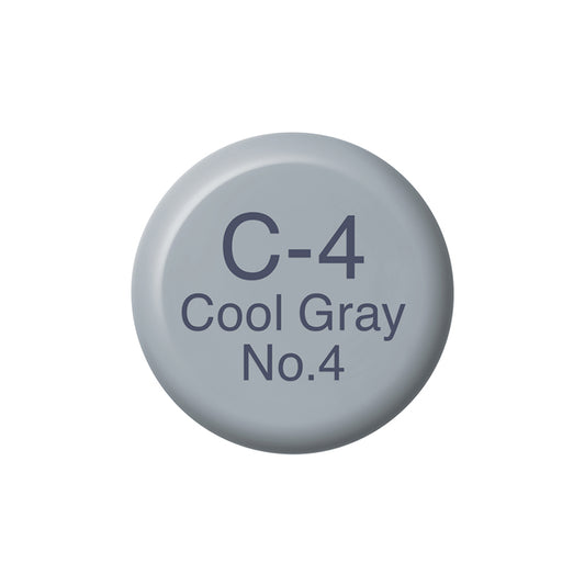 Copic Ink C4 Cool Gray No.4 12ml