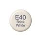 Copic Ink E40 Brick White 12ml