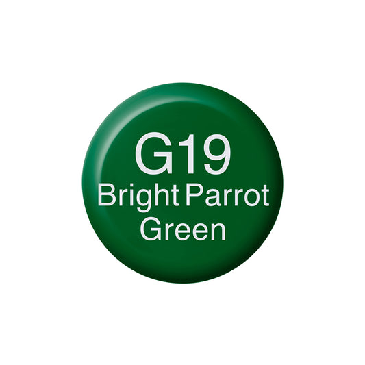 Copic Ink G19 Bright Parrot Green 12ml