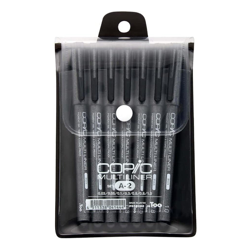 Copic Multiliner Set 7 Black
