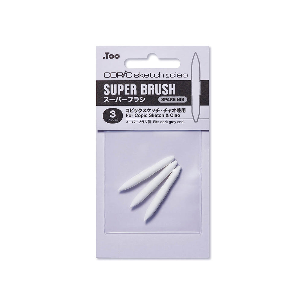 Copic Sketch/Ciao Nib Super Brush (3pc)