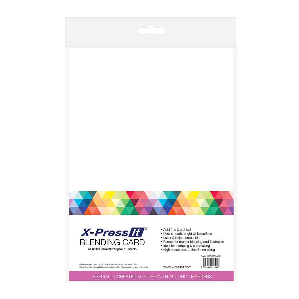 X-Press It Blending Card A4 (10pk)