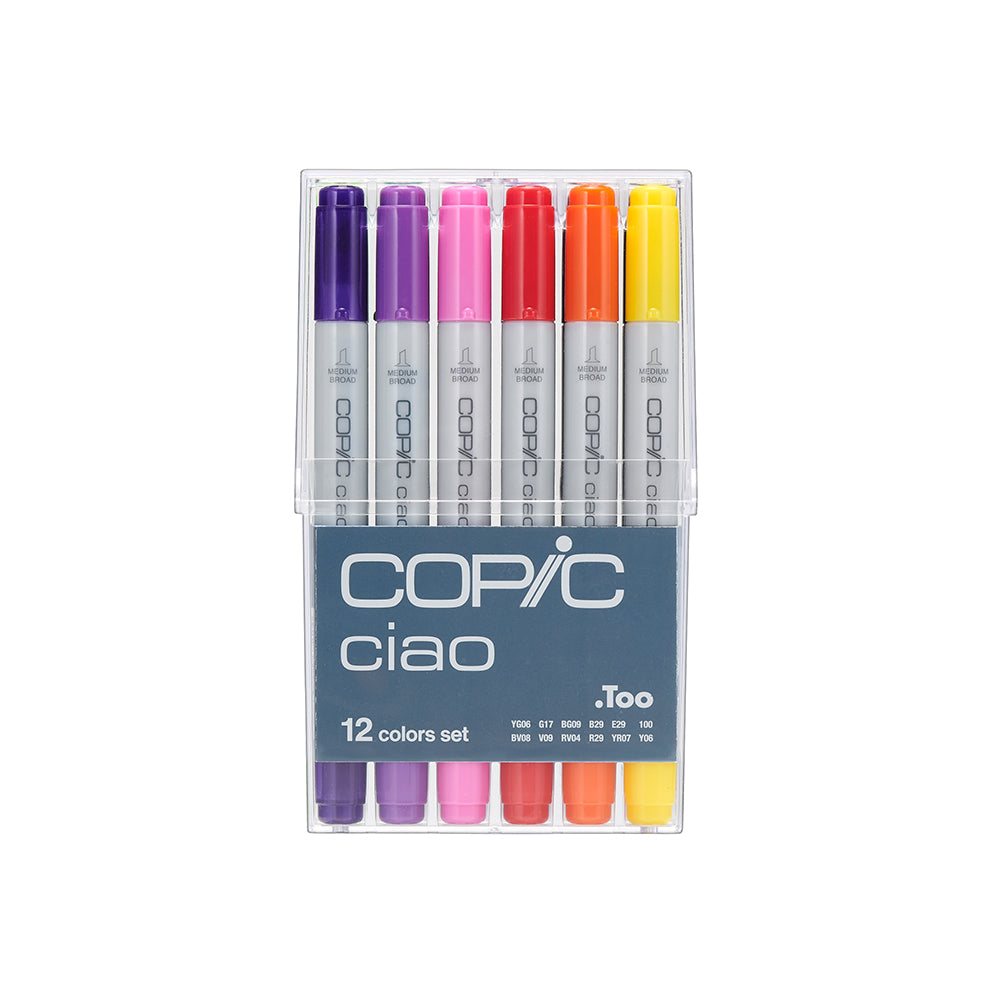 Copic Ciao Set 12 Colours