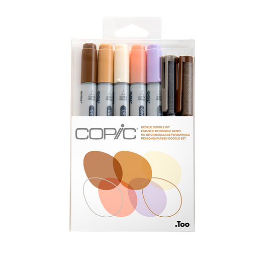 Copic Ciao 7PC Doodle Kit People