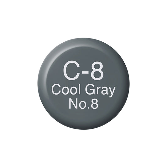 Copic Ink C8 Cool Gray No.8 12ml