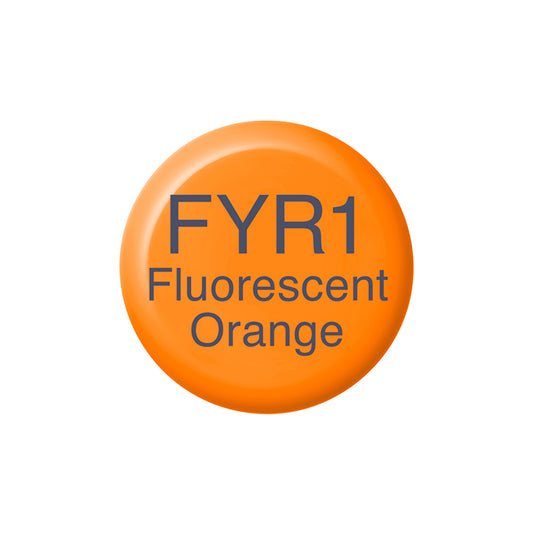 Copic Ink FYR1 Fluorescent Orange 12ml